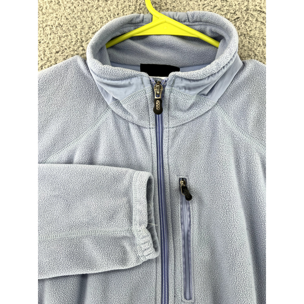 Patagonia Vintage Blue Retro Zip Up Fleece POLARTEC USA Women's Size Large